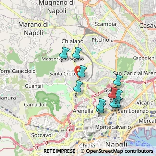 Mappa Cavone delle Noci Allo Scudillo, 80145 Napoli NA, Italia (1.99)