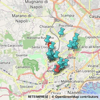 Mappa Cavone delle Noci Allo Scudillo, 80145 Napoli NA, Italia (1.589)