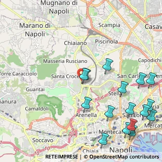 Mappa Cavone delle Noci Allo Scudillo, 80145 Napoli NA, Italia (3.07188)