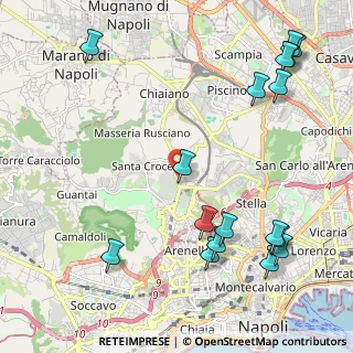 Mappa Cavone delle Noci Allo Scudillo, 80145 Napoli NA, Italia (3.02118)