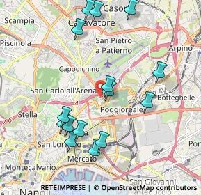 Mappa Via Vincenzo de Giaxa, 80144 Napoli NA, Italia (2.23467)