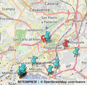 Mappa Via Vincenzo de Giaxa, 80144 Napoli NA, Italia (3.17684)