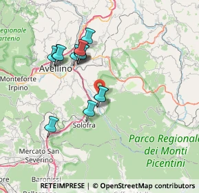 Mappa Via Roma, 83020 Santa Lucia di Serino AV, Italia (6.80923)