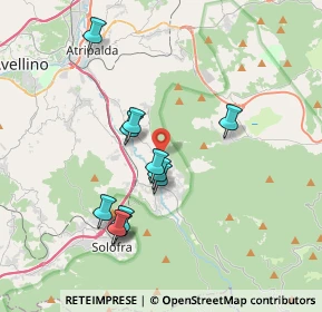 Mappa Via Roma, 83020 Santa Lucia di Serino AV, Italia (3.60909)