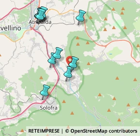 Mappa Via Roma, 83020 Santa Lucia di Serino AV, Italia (4.48909)