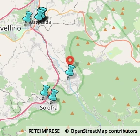 Mappa Via Roma, 83020 Santa Lucia di Serino AV, Italia (5.85636)