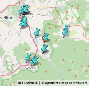 Mappa Via Roma, 83020 Santa Lucia di Serino AV, Italia (4.57778)