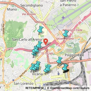Mappa Via Gaeta Francesco, 80141 Napoli NA, Italia (1.308)