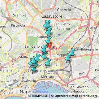 Mappa Via Gaeta Francesco, 80141 Napoli NA, Italia (1.76118)