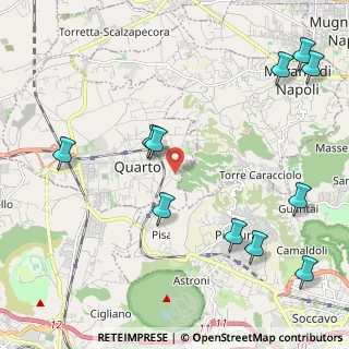 Mappa Via Filippo Palizzi, 80010 Quarto NA, Italia (2.87909)