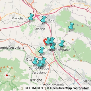 Mappa Via Ottomoggia, 80040 San Gennaro Vesuviano NA, Italia (3.59667)