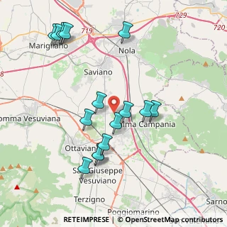 Mappa Via Ottomoggia, 80040 San Gennaro Vesuviano NA, Italia (4.39267)