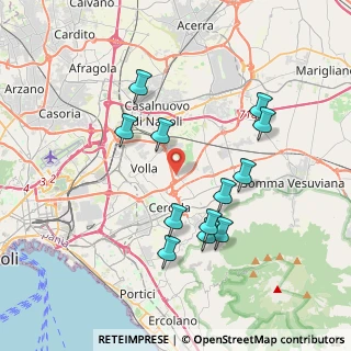 Mappa Via Masseria Totaro, 80040 Cercola NA, Italia (3.85417)