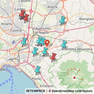 Mappa Via Masseria Totaro, 80040 Cercola NA, Italia (4.54769)