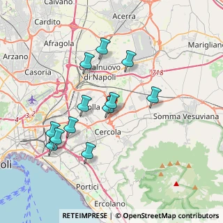 Mappa Via Masseria Totaro, 80040 Cercola NA, Italia (3.81167)