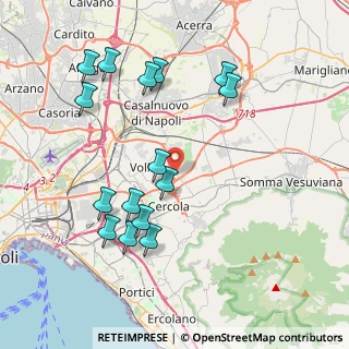 Mappa Via Masseria Totaro, 80040 Cercola NA, Italia (4.496)