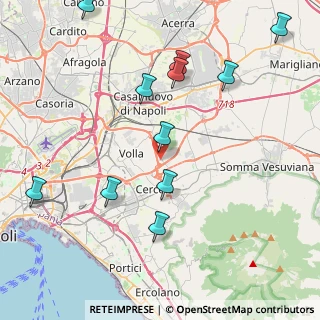 Mappa Via Masseria Totaro, 80040 Cercola NA, Italia (5.07455)
