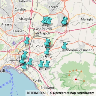 Mappa Via Masseria Totaro, 80040 Cercola NA, Italia (4.24944)