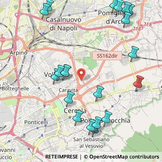 Mappa Via Masseria Totaro, 80040 Cercola NA, Italia (2.9455)