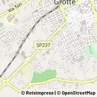 Mapa Castellana Grotte