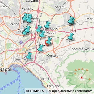 Mappa Via Caduti di Nassiriya, 80040 Volla NA, Italia (4.52813)