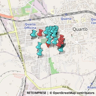 Mappa Via Learco Guerra, 80010 Quarto NA, Italia (0.28)
