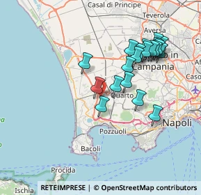 Mappa Via Salvatore di Giacomo, 80078 Monterusciello NA, Italia (7.6135)