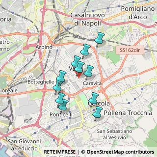Mappa Via Rossi, 80040 Volla NA, Italia (1.5)