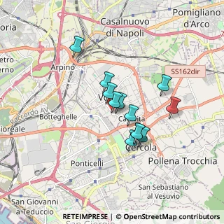 Mappa Via Rossi, 80040 Volla NA, Italia (1.37917)