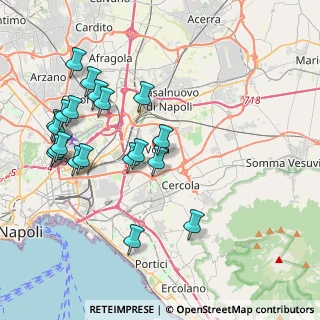 Mappa Via Rossi, 80040 Volla NA, Italia (4.674)