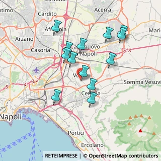 Mappa Via Rossi, 80040 Volla NA, Italia (3.65)