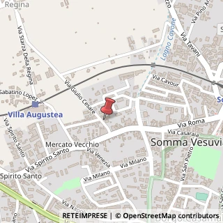 Mappa Via Giulio Cesare, 6, 80049 Somma Vesuviana, Napoli (Campania)