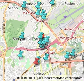 Mappa Calata Capodichino, 80100 Napoli NA, Italia (1.012)