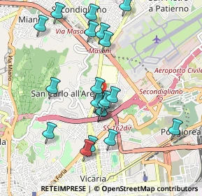 Mappa Calata Capodichino, 80100 Napoli NA, Italia (1.025)