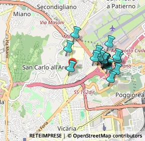 Mappa Calata Capodichino, 80100 Napoli NA, Italia (0.8585)