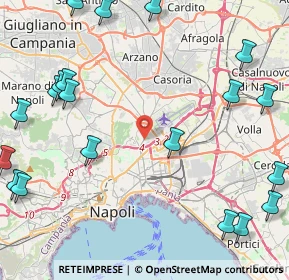 Mappa Calata Capodichino, 80100 Napoli NA, Italia (6.6405)