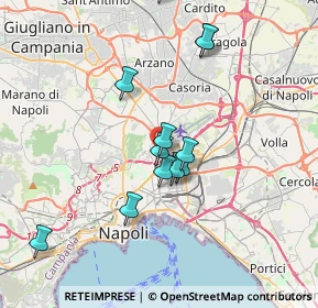 Mappa Calata Capodichino, 80100 Napoli NA, Italia (3.57667)