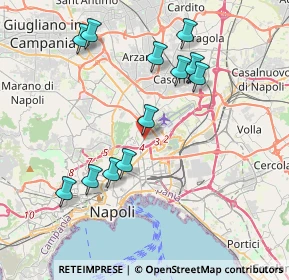 Mappa Calata Capodichino, 80100 Napoli NA, Italia (4.23167)