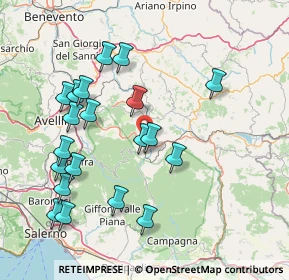 Mappa Via Nazionale, 83040 Cassano Irpino AV, Italia (17.622)