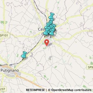 Mappa Strada Comunale la Cupa, 70013 Castellana Grotte BA, Italia (1.55818)