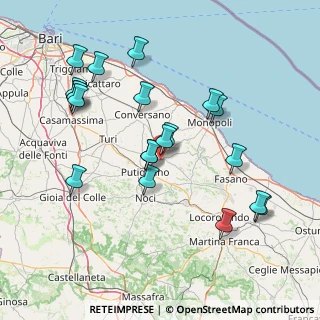 Mappa Strada Comunale la Cupa, 70013 Castellana Grotte BA, Italia (17.091)