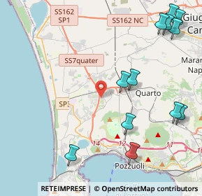 Mappa Via Curzio Malaparte, 80078 Pozzuoli NA, Italia (5.9075)