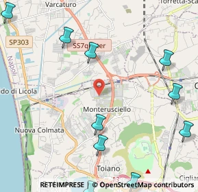 Mappa Via E. Scarpetta, 80078 Monterusciello NA, Italia (3.34545)