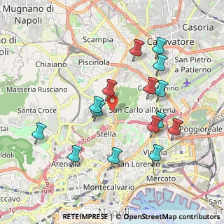 Mappa Via Giovanni Medrano, 80131 Napoli NA, Italia (2.07933)