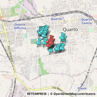 Mappa Via Dorando Pietri, 80010 Quarto NA, Italia (0.225)
