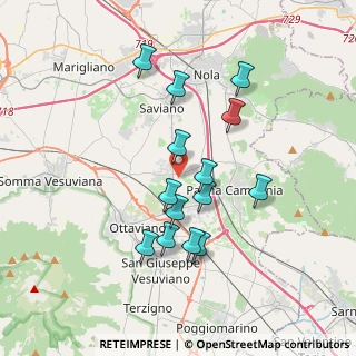 Mappa Via Giugliani II Tratto, 80040 San Gennaro Vesuviano NA, Italia (3.51857)