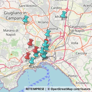 Mappa Via Onorato Fava, 80141 Napoli NA, Italia (3.41769)