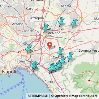 Mappa Via Don Luigi Sturzo, 80040 Volla NA, Italia (4.29615)