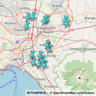 Mappa Via Vittorio Emanuele, 80040 Volla NA, Italia (4.22133)