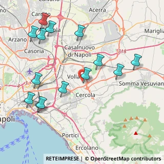 Mappa Via Vittorio Emanuele, 80040 Volla NA, Italia (5.105)